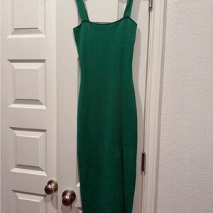 NEW Superdown Shimmering Green Mini Dress